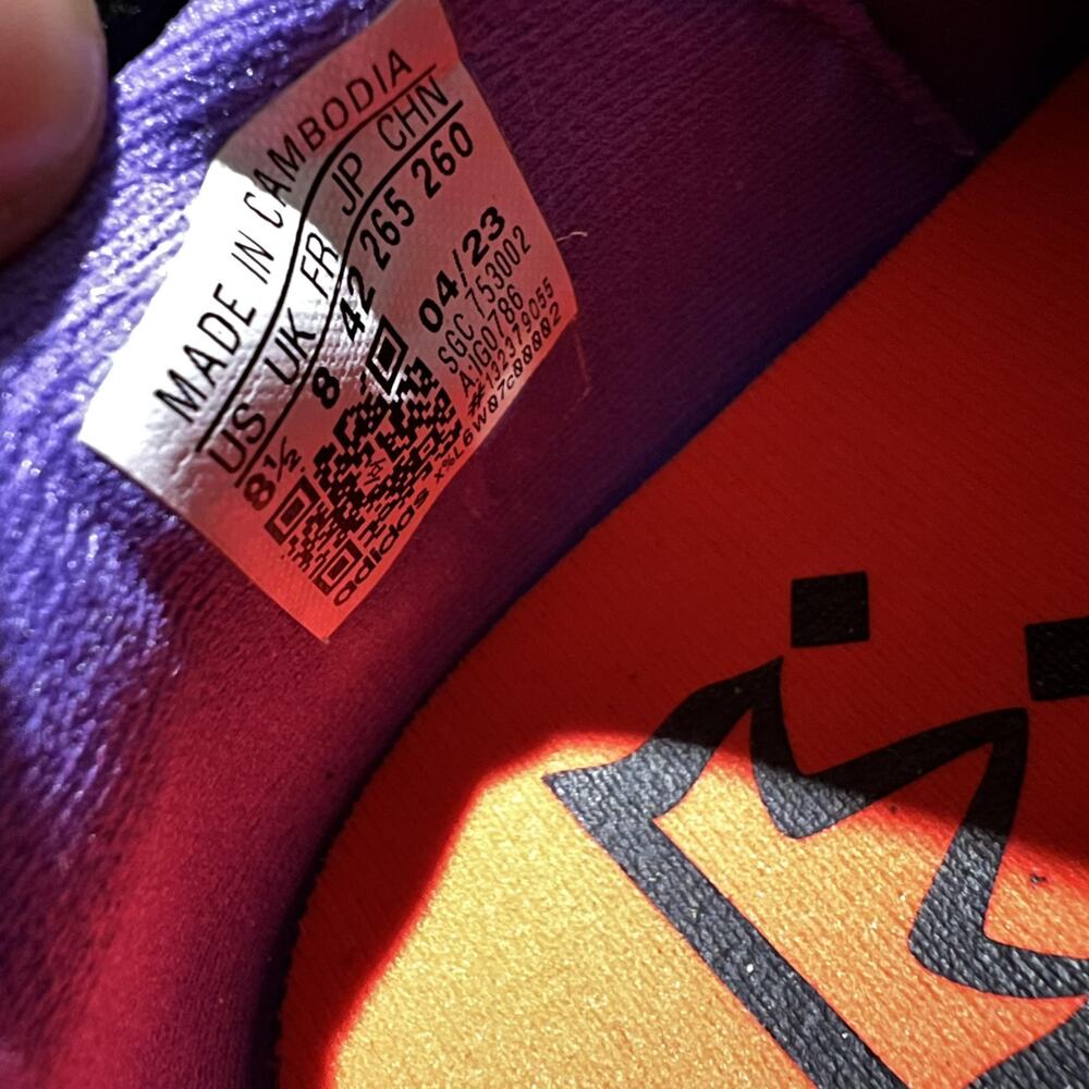 Adidas X Crazyfast Salah.3 FG Soccer Shoes Mens 8.5 Egyptian Nights Firm Cleats - Picture 11 of 11